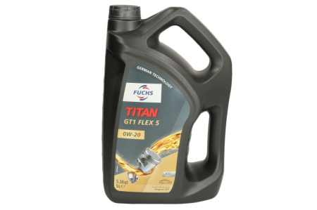 Ulei Lichide tehnice - Ulei motor FUCHS TITAN GT1 FLEX 5 0W-20 5L ILSAC GF-5