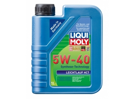 Ulei Lichide tehnice - Ulei motor Liqui Moly Leichtlauf HC7 5W40 1L