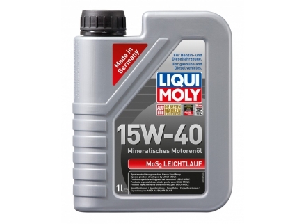 Ulei Lichide tehnice - Ulei motor Liqui Moly MoS2 Leichtlauf 15W40 1L