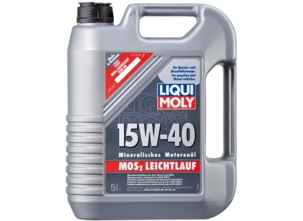 Ulei Lichide tehnice - Ulei motor Liqui Moly MoS2 Leichtlauf 15W40 5L