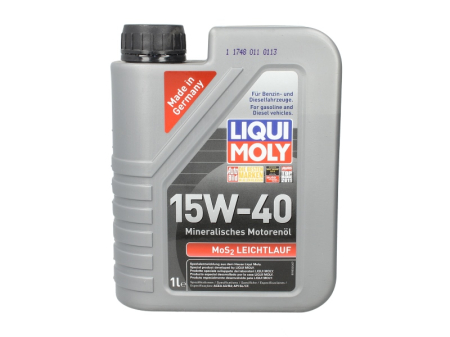 Ulei Lichide tehnice - Ulei motor LIQUI MOLY MoS2 Leichtlauf Super 15W-40 1L CF