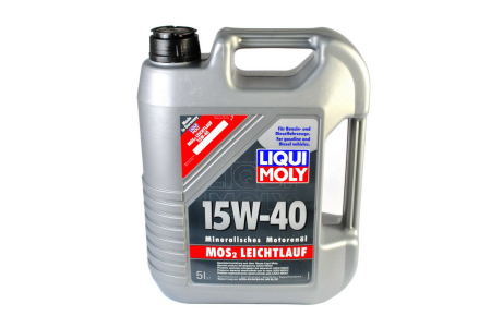 Ulei motor - Ulei motor LIQUI MOLY MoS2 Leichtlauf Super 15W40 5L CF