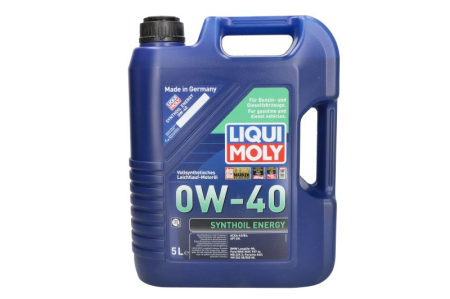 Ulei Lichide tehnice - Ulei motor LIQUI MOLY Synthoil Energy 0W40 5L CF