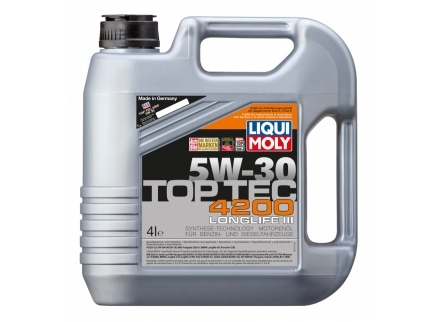 Ulei motor Liqui Moly Top Tec 4200 Longlife III 5W30 4L