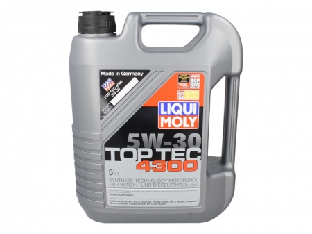 Ulei Lichide tehnice - Ulei motor LIQUI MOLY Top Tec 4300 5W30 5L