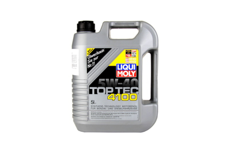 Ulei Lichide tehnice - Ulei motor LIQUI MOLY TopTec 4100 5W40 5L CF