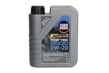 Ulei motor - Ulei motor LIQUI MOLY TopTec 6600 0W20 1L ILSAC GF-6A