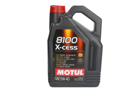 Ulei motor - Ulei motor Motul 8100 X-cess, 5W40, 5L