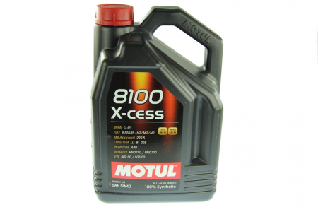 Ulei motor Motul 8100 X-cess, 5W40, 5L [1]