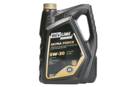 Ulei Lichide tehnice - Ulei motor REVLINE REVLINE ULTRA FORCE C3 5W/30 5L CF