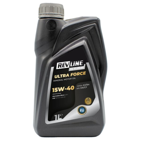 Ulei Lichide tehnice - Ulei motor REVLINE REVLINE ULTRA FORCE MINERAL 15W/40 1L CF