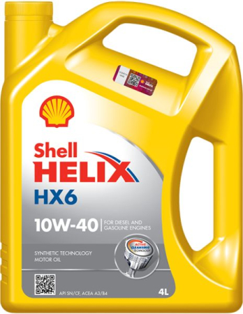 Ulei motor - Ulei motor SHELL HELIX HX6 10W40 4L SN