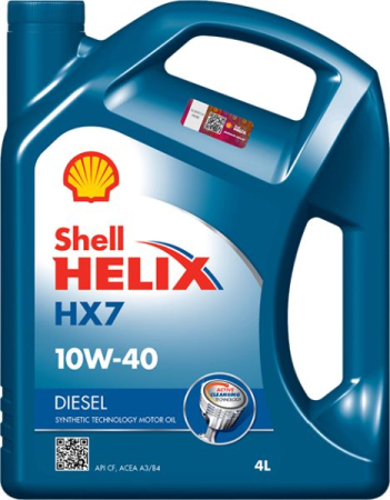 Ulei motor - Ulei motor SHELL HELIX HX7 DIESEL 10W40 4L CF