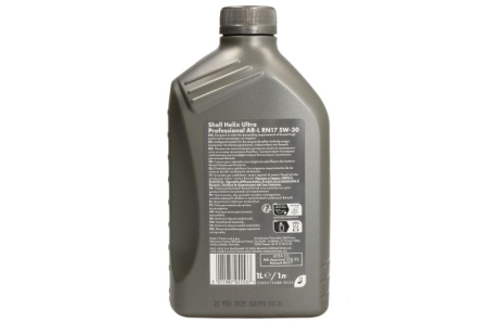 Ulei motor SHELL HELIX PROFESSIONAL ULTRA AR-L RN17 5W30 1L MB 226.52 [1]