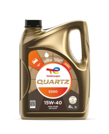 Ulei motor - Ulei motor TOTAL QUARTZ 5000 15W40 4L