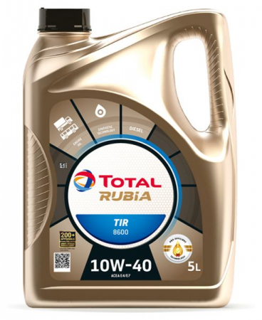 Ulei Lichide tehnice - Ulei motor TOTAL RUBIA 8600 10W40 5L