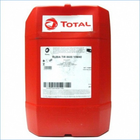 Ulei motor TotalEnergies RUBIA TIR 8600 10W40 20L CF [0]