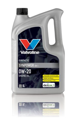 Ulei Lichide tehnice - Ulei motor VALVOLINE SYNPOWER DX1 0W20 5L ILSAC GF-5