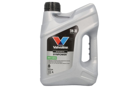 Ulei Lichide tehnice - Ulei motor VALVOLINE SYNPOWER ENV C2/C3 5W30 4L SP