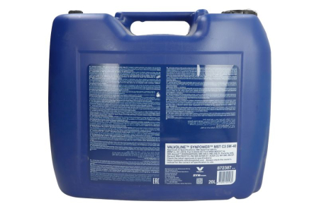 Ulei motor VALVOLINE SYNPOWER MST C3 5W40 20L CF [1]