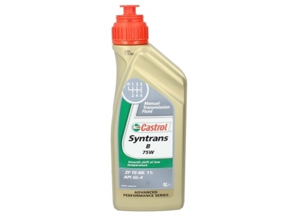 Ulei Lichide tehnice - Ulei pentru cutie viteze manuala Castrol Syntrans B 75W GL4 1L