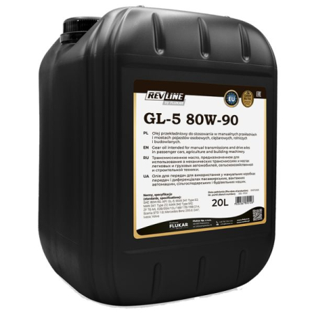 Ulei cutie viteze - Ulei transmisie REVLINE GL 5 80W90 20L