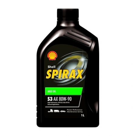 Ulei Lichide tehnice - Ulei transmisie SHELL SPIRAX S3 AX 80W90 1L