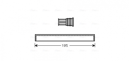 Evaporizator - Uscator aer conditionat potrivit BMW 5 (F10), 5 (F11), 5 GRAN TURISMO (F07), 6 (F12), 6 (F13), 6 GRAN COUPE (F06), 7 (F01, F02, F03, F04); FIAT PANDA, PUNTO; ROLLS-ROYCE DAWN, GHOST I 1.1-6.6 09.99-