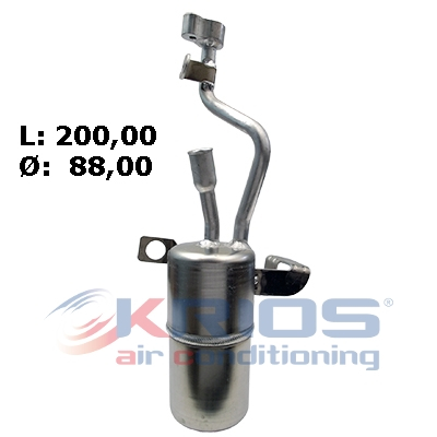 Evaporizator - Uscator aer conditionat potrivit FORD C-MAX, FOCUS C-MAX, FOCUS II, FOCUS II/KOMBI 1.4-2.5 10.03-09.12