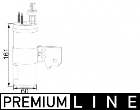 Uscator aer conditionat potrivit FORD ECOSPORT 1.0-2.0 08.12-