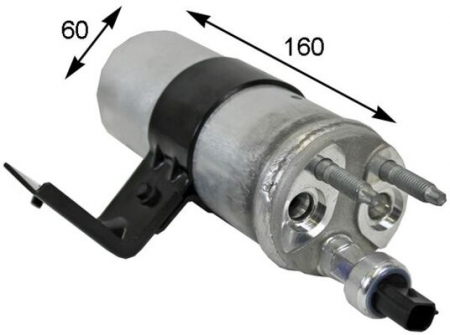 Uscator aer conditionat potrivit FORD FIESTA VI 1.6D 06.08-04.17 [2]