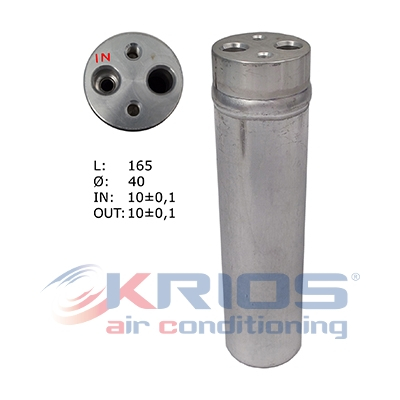 Evaporizator - Uscator aer conditionat potrivit HONDA CIVIC VIII 1.4-2.2D dupa 2005