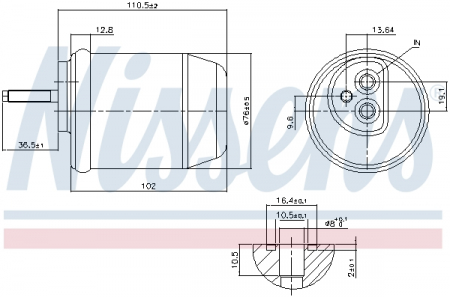 Uscator aer conditionat potrivit JAGUAR S-TYPE II 2.5-4.2 01.99-10.07 [0]