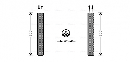 Evaporizator - Uscator aer conditionat potrivit MERCEDES SPRINTER 3,5-T (B906), SPRINTER 3,5-T (B907), SPRINTER 3,5-T (B907, B910), SPRINTER 3-T (B906), SPRINTER 3-T (B907), SPRINTER 3-T (B910, B907) 1.8-3.5 04.06-