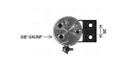 Evaporizator - Uscator aer conditionat potrivit SSANGYONG REXTON / REXTON II, REXTON W / REXTON 2.0D-3.2 04.02-
