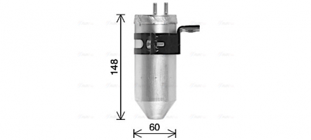Uscator aer conditionat potrivit SSANGYONG REXTON / REXTON II, REXTON W / REXTON 2.0D-3.2 04.02- [1]