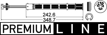 Piese Auto - Uscator aer conditionat potrivit VW CC B7, PASSAT ALLTRACK B7, PASSAT B6, PASSAT B7, PASSAT B7/KOMBI 1.4-3.6 03.05-12.16