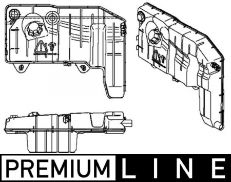 Vas expansiune lichid racire (cu conector, cu senzor de nivel) potrivit IVECO STRALIS I, TRAKKER I, TRAKKER II; IRISBUS CITELIS, CREALIS 04.98- [2]