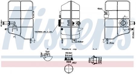 Vas expansiune - Vas expansiune potrivit FORD RANGER 04.11-