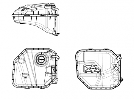Vas expansiune racire cu capac potrivit AUDI Q7; PORSCHE CAYENNE; VW TOUAREG 09.02-08.15 [2]