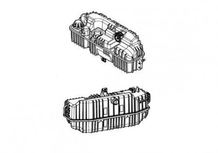Vas expansiune - Vas expansiune racire EURO 6 potrivit MERCEDES ACTROS MP4 / MP5, ANTOS, AROCS 471.943-OM936.916 07.11-