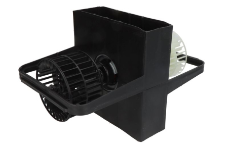 Climatizare - Ventilator habitaclu 24V (cu fanii) potrivit MAN F90, F90 UNTERFLUR, L2000, M 2000 L, M90; VOLVO FL, FL10, FL12, FL4, FL6, FL7, FLC dupa 1985