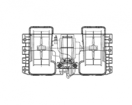 Ventilator habitaclu 24V potrivit MAN TGA, TGL I, TGM I, TGS I, TGX I 04.00- [3]