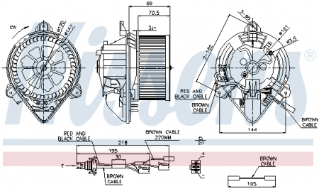 Ventilator habitaclu - Ventilator habitaclu CITROEN XSARA 1.4-2.0D intre 1997-2005