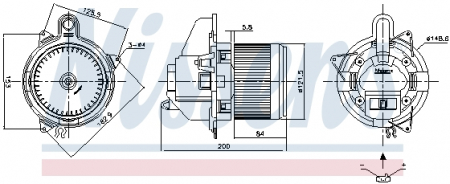 Ventilator habitaclu - Ventilator habitaclu DACIA DOKKER, DOKKER EXPRESS, LODGY 1.2-1.6LPG dupa 2012