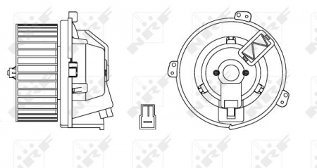 Ventilator habitaclu - Ventilator habitaclu FIAT DUCATO 1.9D-2.8D intre 1994-2002