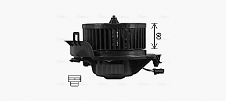 Ventilator habitaclu potrivit AUDI A3, Q2, Q3, TT; CUPRA ATECA; SEAT ATECA, LEON, LEON SC, LEON SPORTSTOURER, LEON ST, TARRACO; SKODA KAROQ, KODIAQ I, OCTAVIA III, OCTAVIA IV 1.0-Electric 04.12- [1]