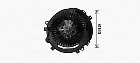 Ventilator habitaclu - Ventilator habitaclu potrivit AUDI A3, Q2, Q3, TT; CUPRA ATECA; SEAT ATECA, LEON, LEON SC, LEON SPORTSTOURER, LEON ST, TARRACO; SKODA KAROQ, KODIAQ I, OCTAVIA III, OCTAVIA IV 1.0-Electric 04.12-