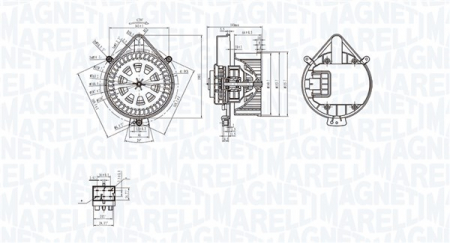 Climatizare - Ventilator habitaclu potrivit AUDI A4 B6, A4 B7; SEAT EXEO, EXEO ST 1.6-4.2 11.00-05.13