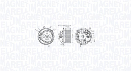 Ventilator habitaclu - Ventilator habitaclu potrivit BMW 1 (E81), 1 (E82), 1 (E87), 1 (E88), 3 (E90), 3 (E91), 3 (E92), 3 (E93), X1 (E84), X3 (F25), X4 (F26), Z4 (E89) 1.6-4.4 2004-2018